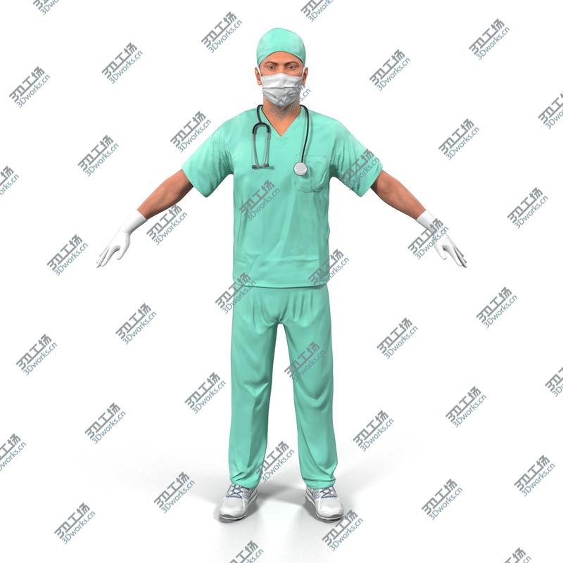 images/goods_img/202104022/Doctors Rigged Collection 2 for Maya 3D model/4.jpg